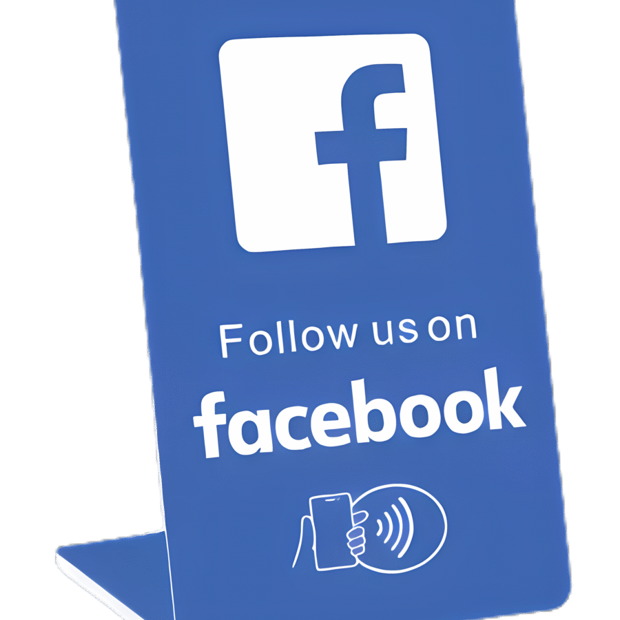 Facebook – Follow Us – Stand