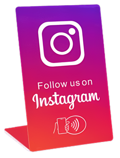 Instagram – Follow Us – Stand
