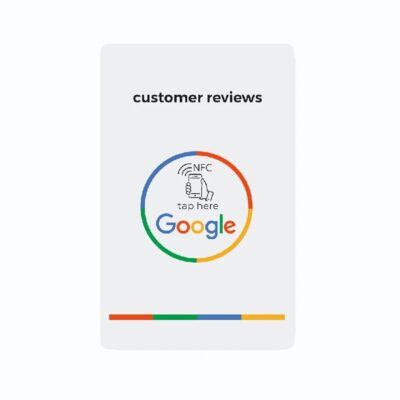 Google – Review – Card (White)