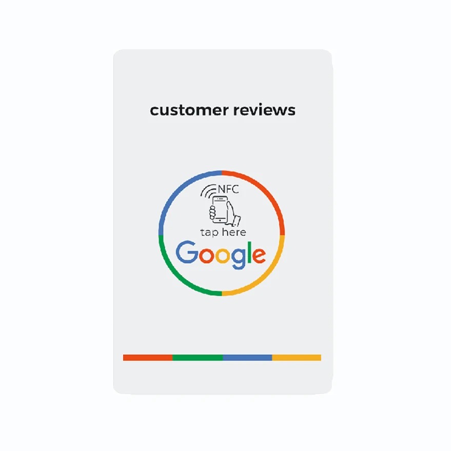 Google – Review – Card (White)