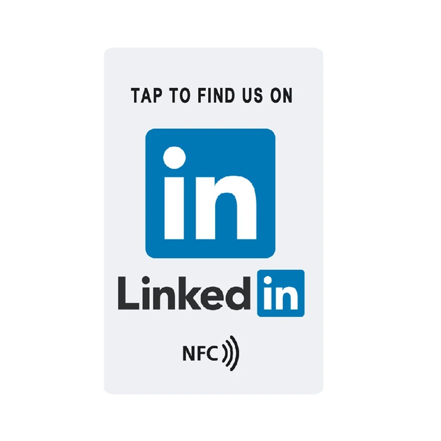 LinkedIn – Find Us – Card