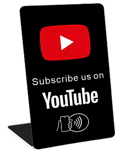 YouTube – Subscribe – Stand